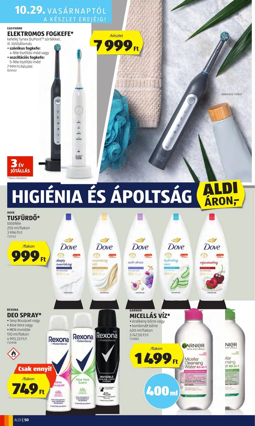 Aldi akciós újság 10.26–10.31 – 56. oldal
