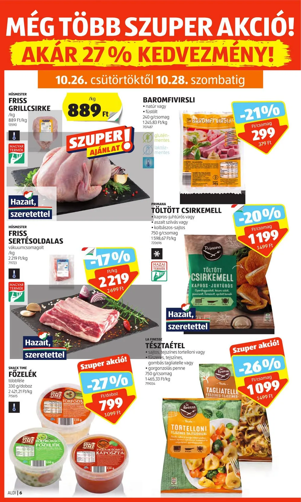 Aldi akciós újság 10.26–10.31 – 8. oldal