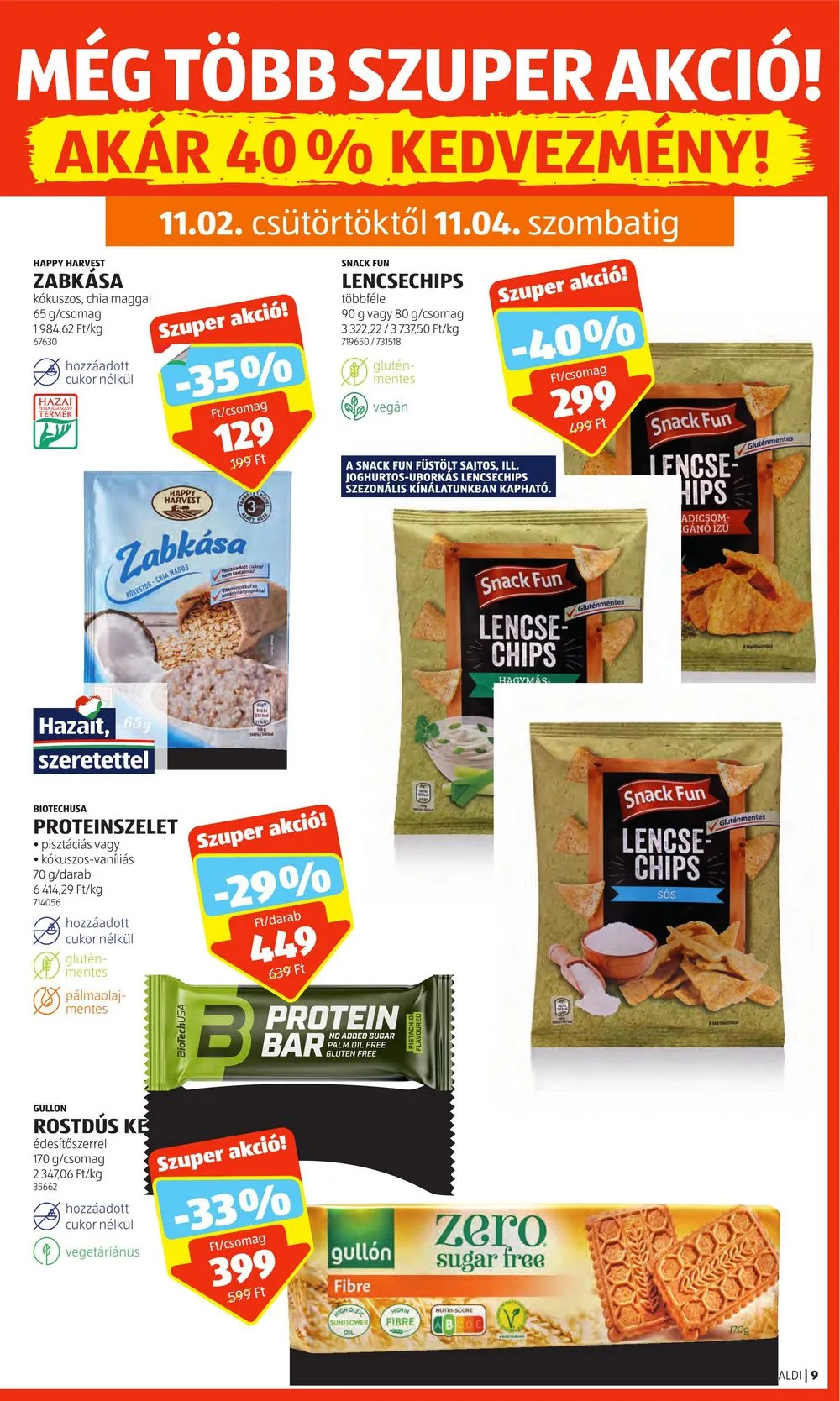 Aldi akciós újság 11.02–11.08 – 11. oldal