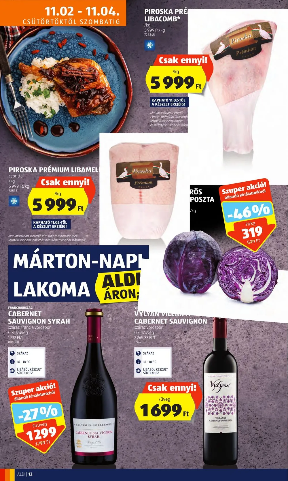 Aldi akciós újság 11.02–11.08 – 16. oldal