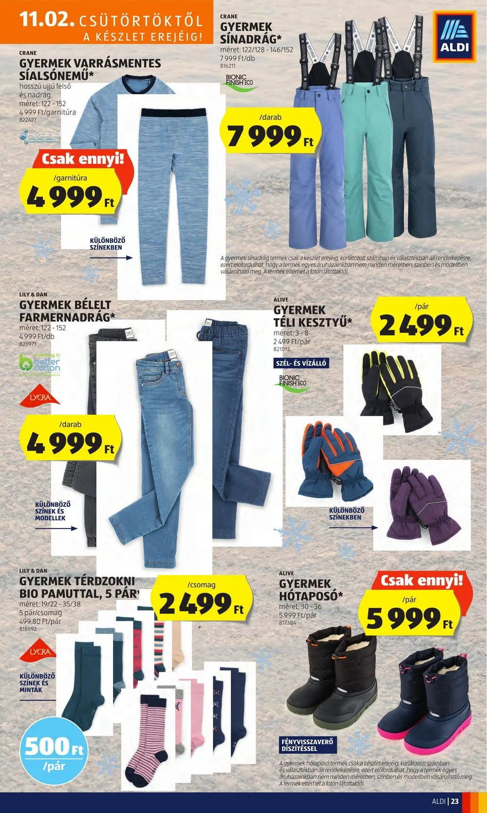 Aldi akciós újság 11.02–11.08 – 27. oldal
