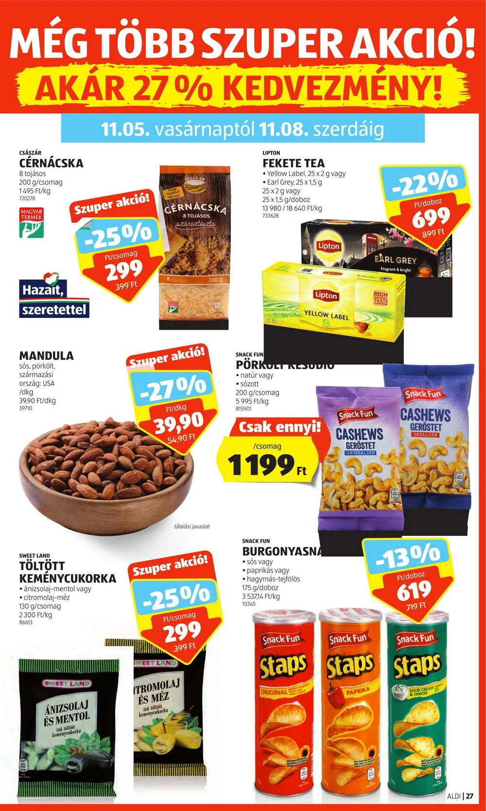 Aldi akciós újság 11.02–11.08 – 33. oldal