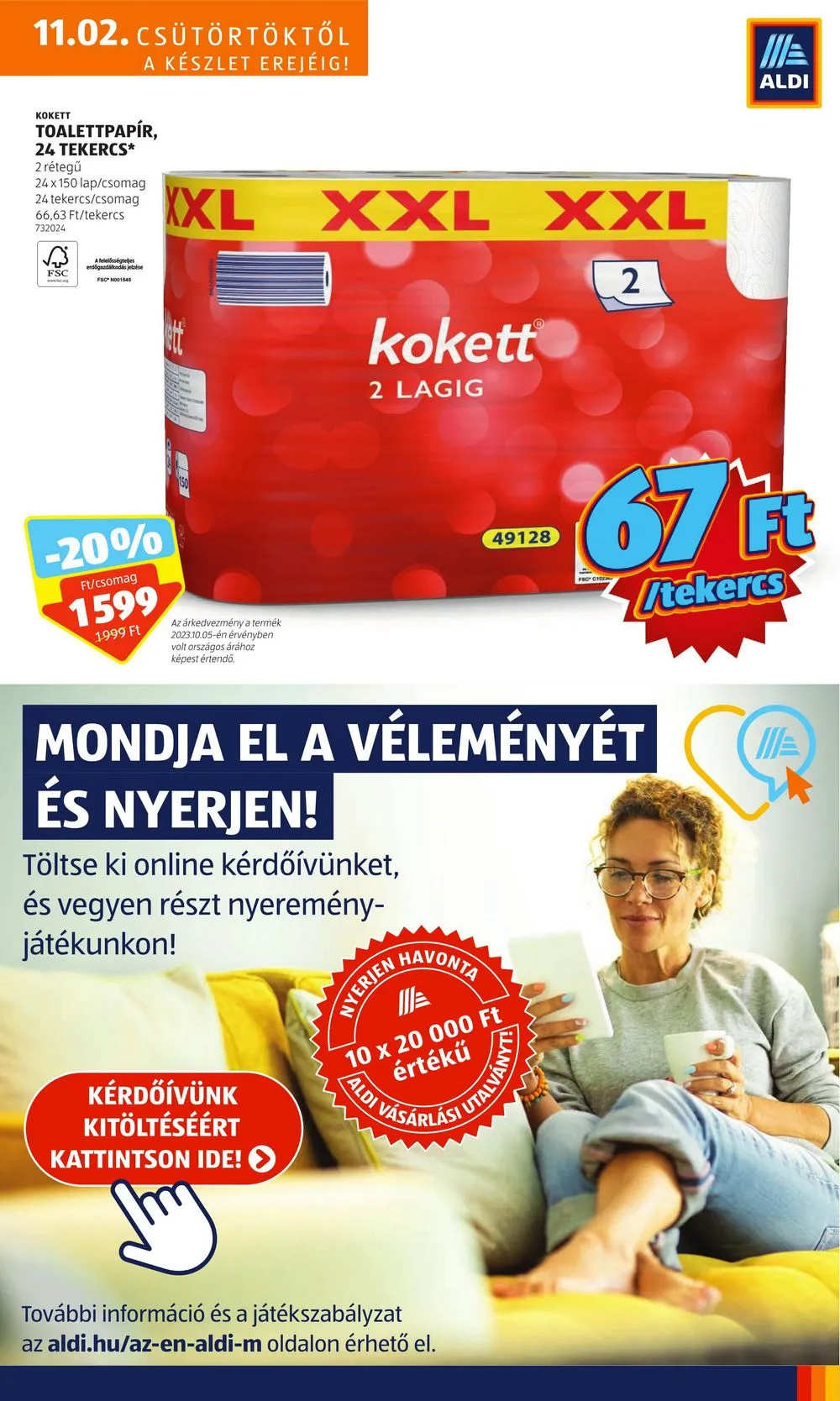 Aldi akciós újság 11.02–11.08 – 7. oldal