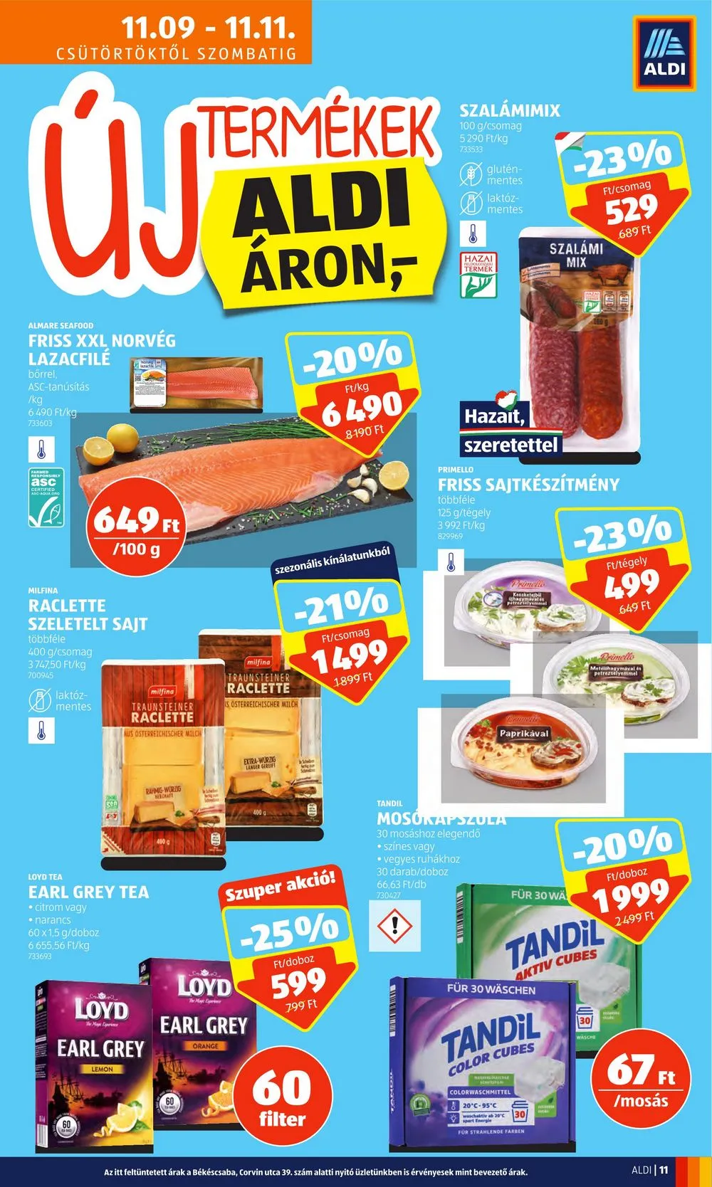 Aldi akciós újság 11.09–11.15 – 13. oldal