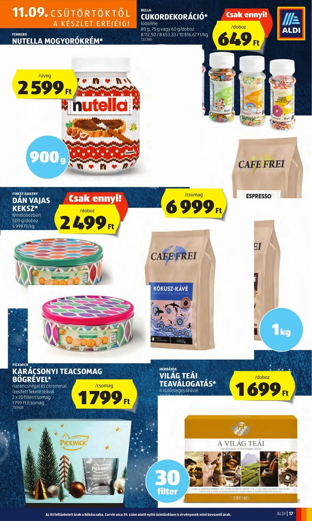Aldi akciós újság 11.09–11.15 – 19. oldal