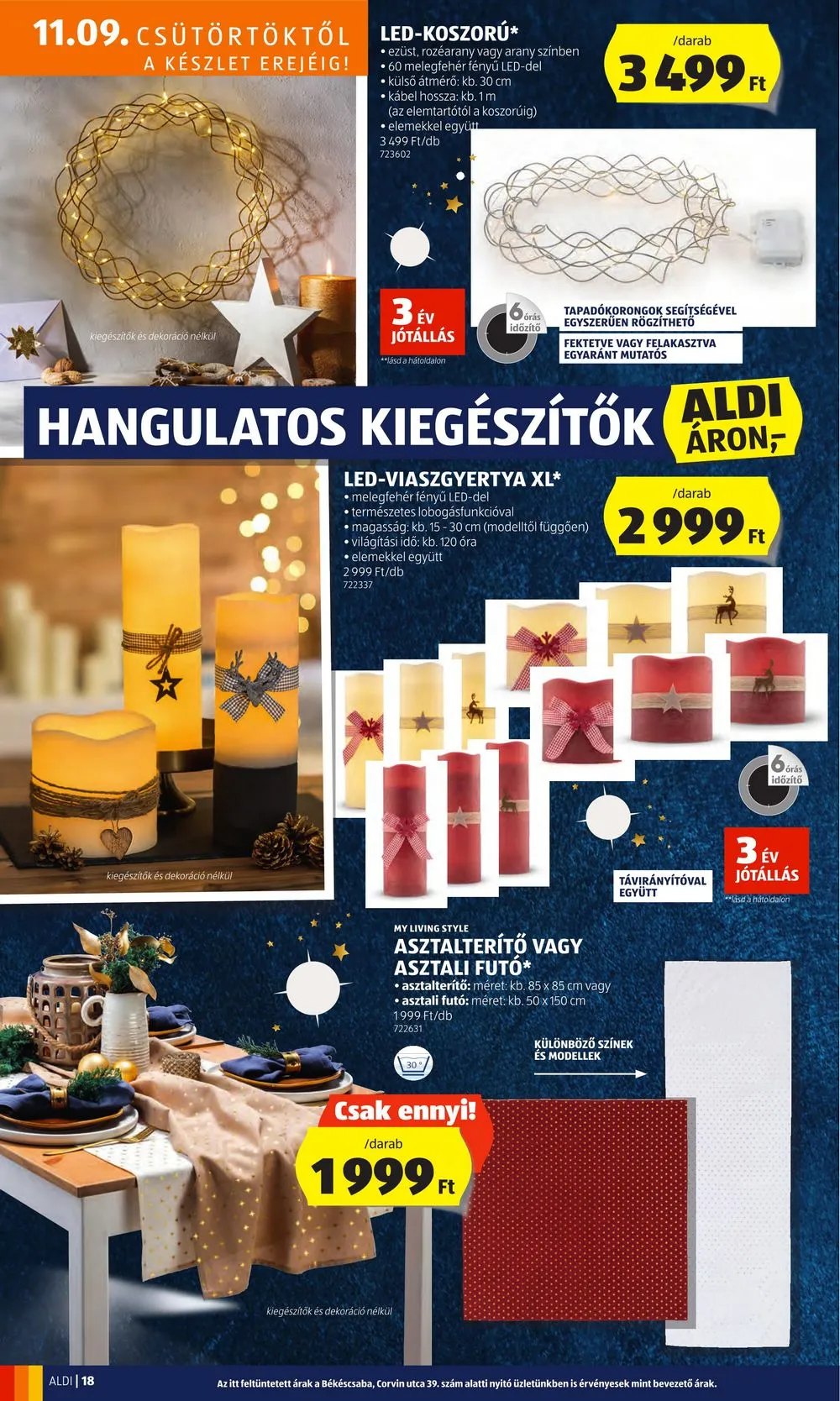Aldi akciós újság 11.09–11.15 – 20. oldal