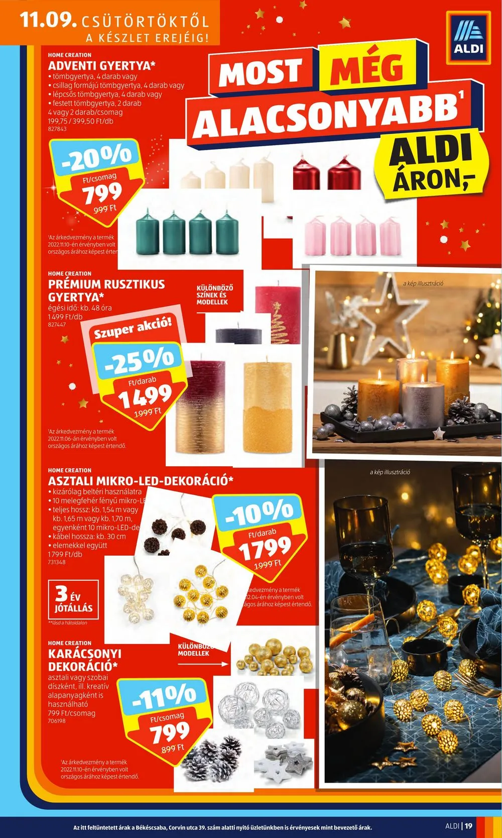 Aldi akciós újság 11.09–11.15 – 21. oldal