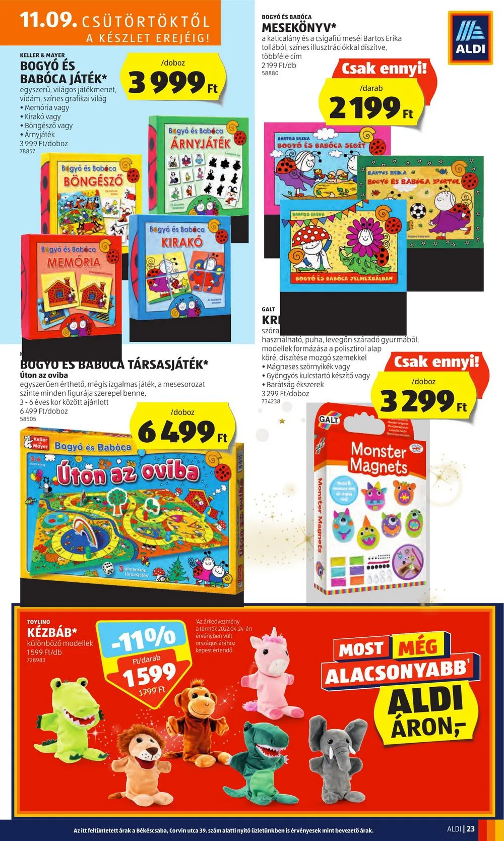 Aldi akciós újság 11.09–11.15 – 25. oldal