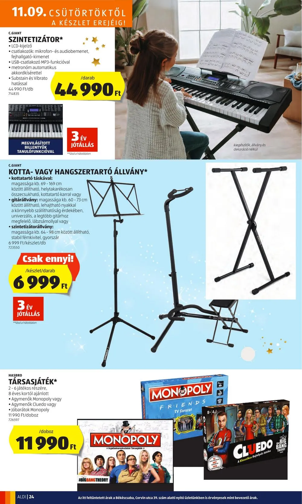 Aldi akciós újság 11.09–11.15 – 26. oldal