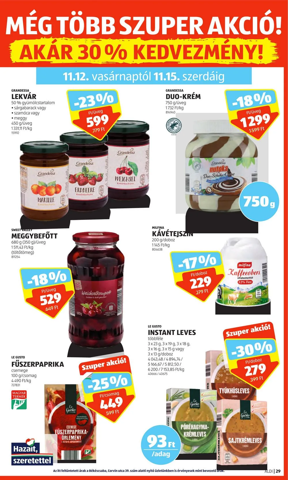 Aldi akciós újság 11.09–11.15 – 33. oldal