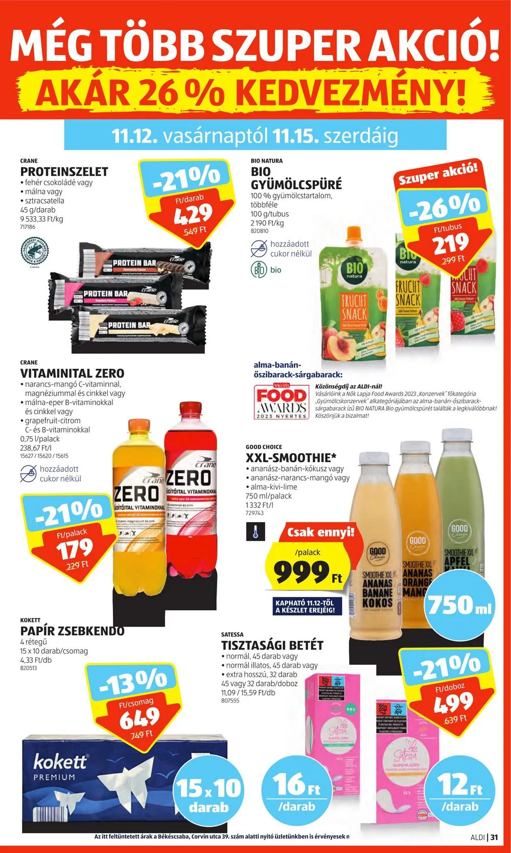 Aldi akciós újság 11.09–11.15 – 35. oldal