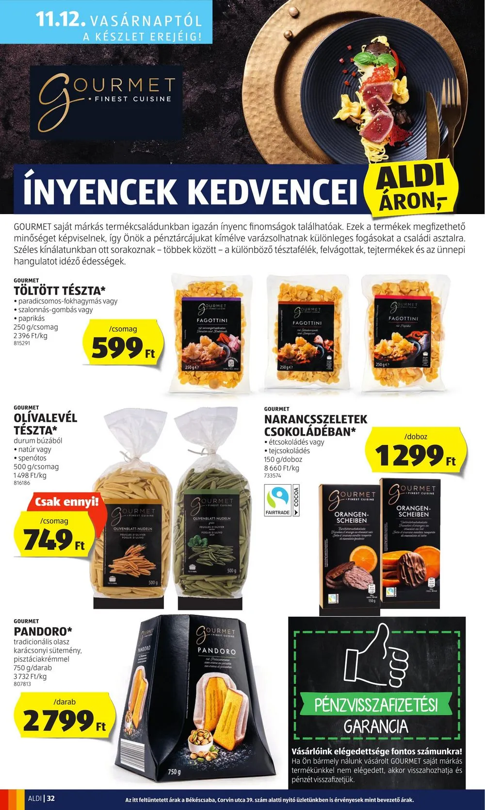 Aldi akciós újság 11.09–11.15 – 38. oldal