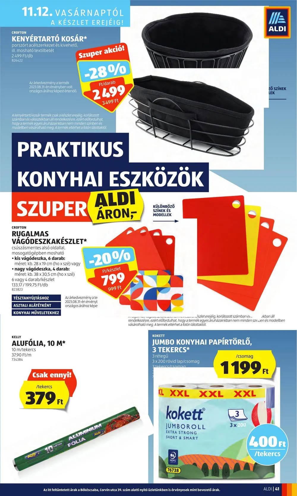 Aldi akciós újság 11.09–11.15 – 47. oldal