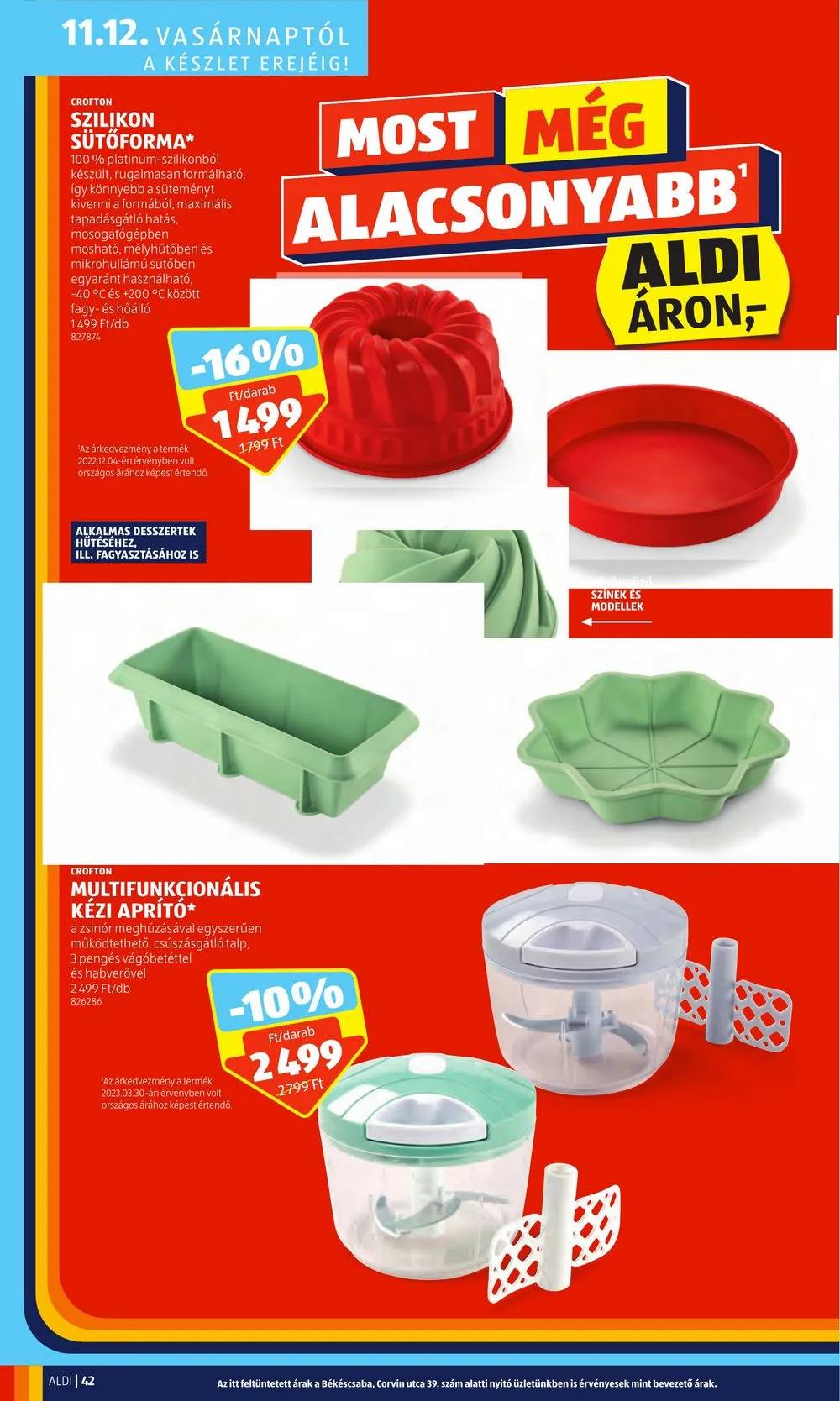 Aldi akciós újság 11.09–11.15 – 48. oldal