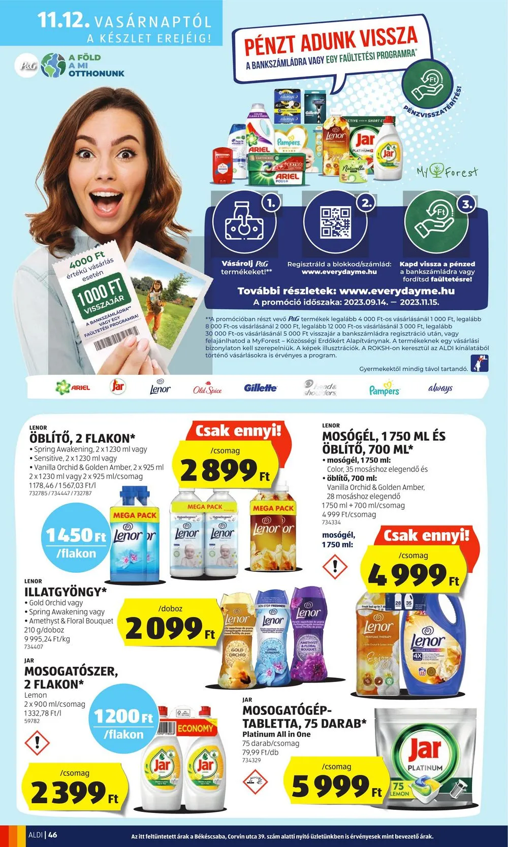 Aldi akciós újság 11.09–11.15 – 52. oldal