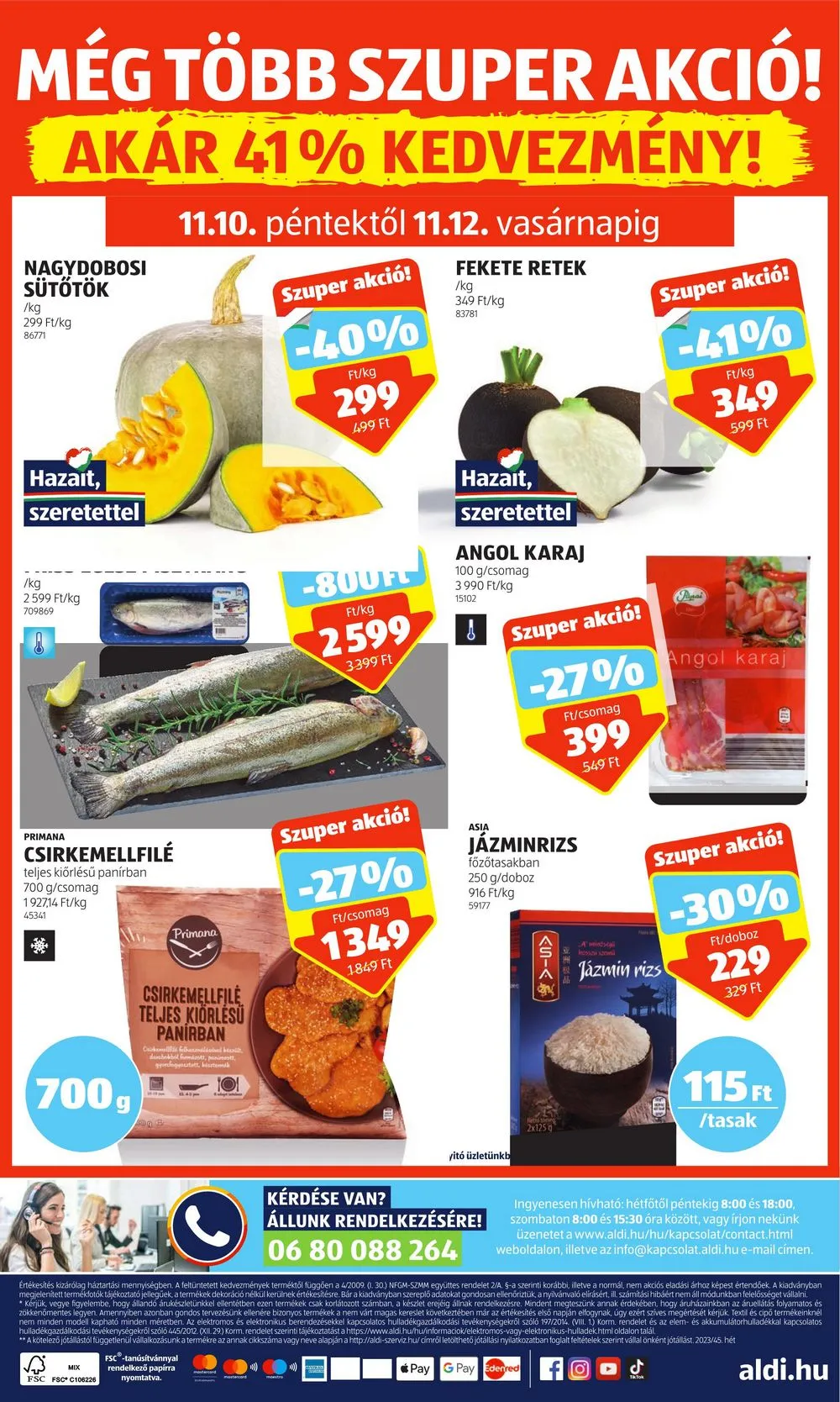 Aldi akciós újság 11.09–11.15 – 56. oldal