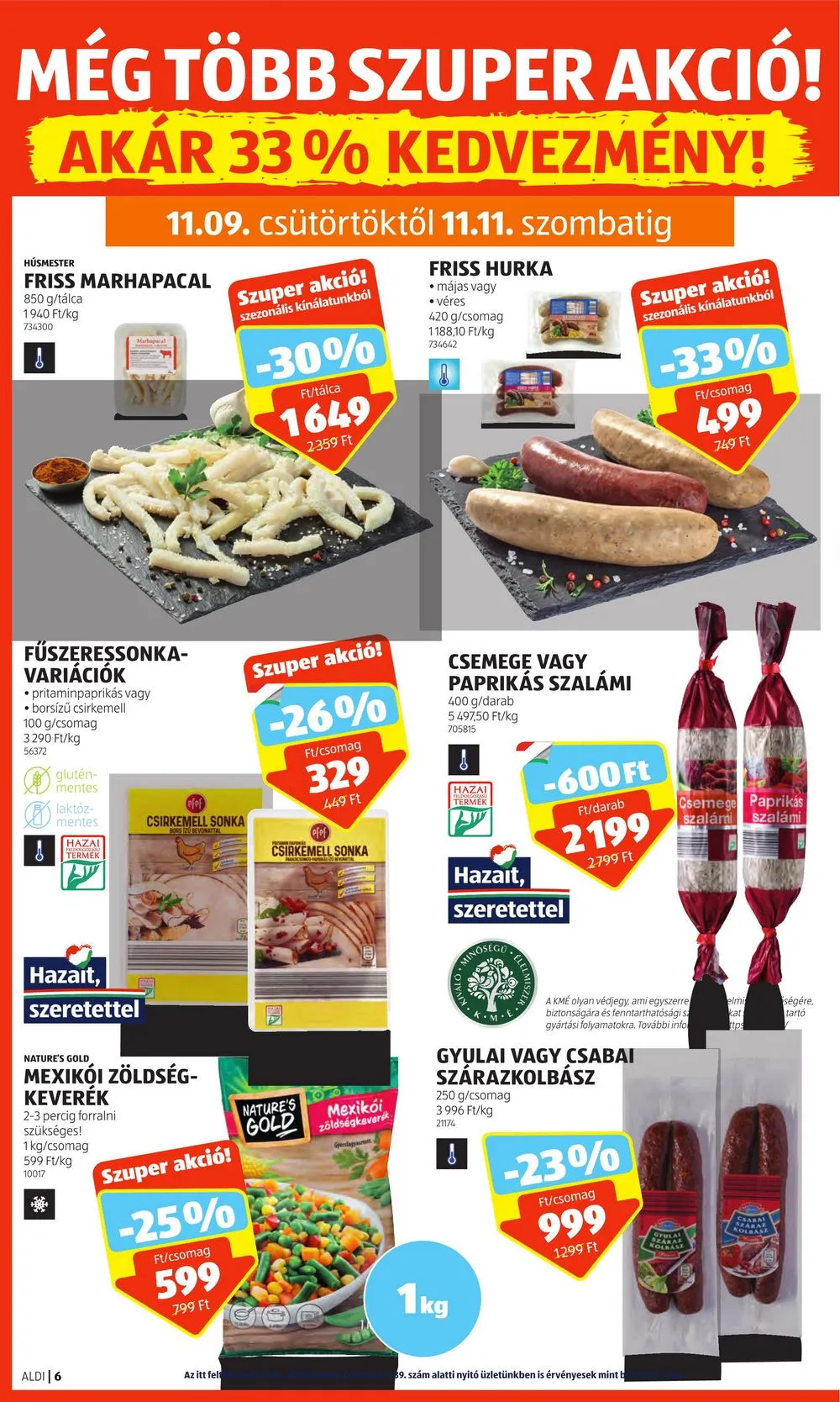 Aldi akciós újság 11.09–11.15 – 8. oldal