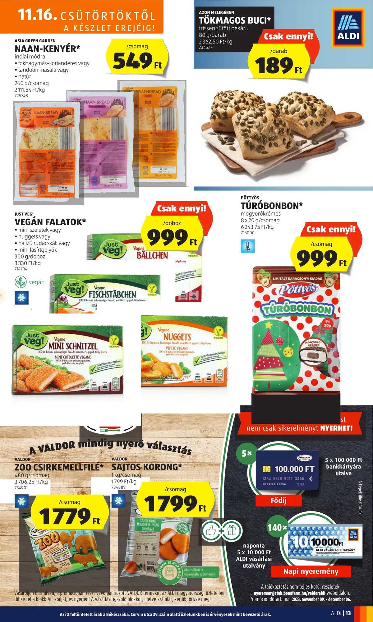 Aldi akciós újság 11.16–11.22 – 17. oldal