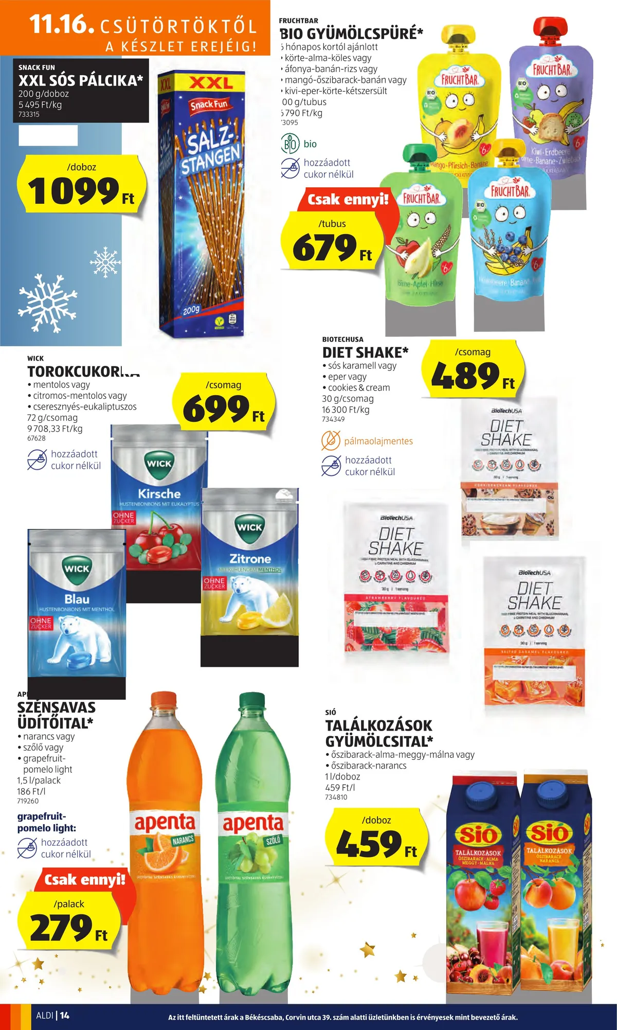 Aldi akciós újság 11.16–11.22 – 18. oldal