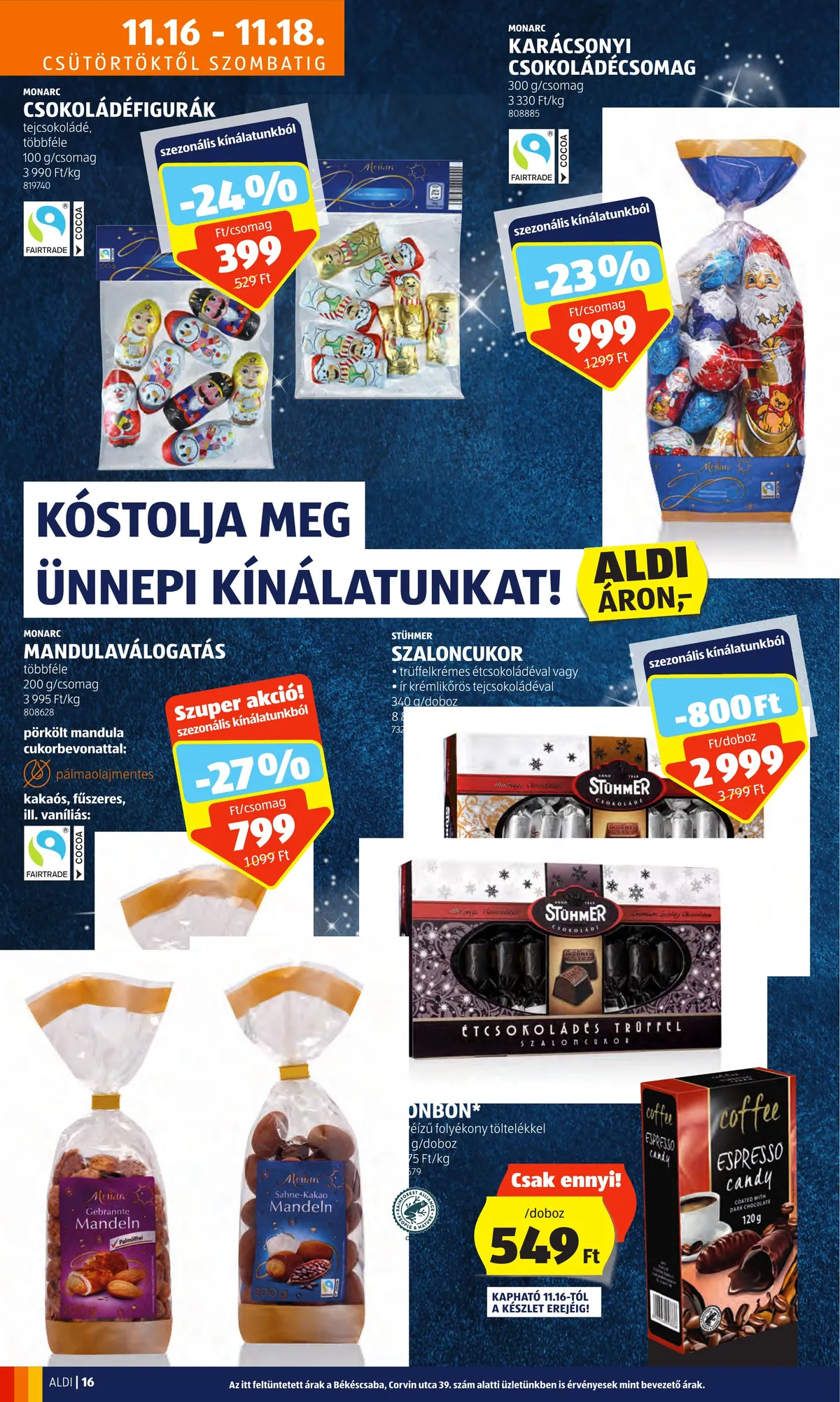 Aldi akciós újság 11.16–11.22 – 20. oldal