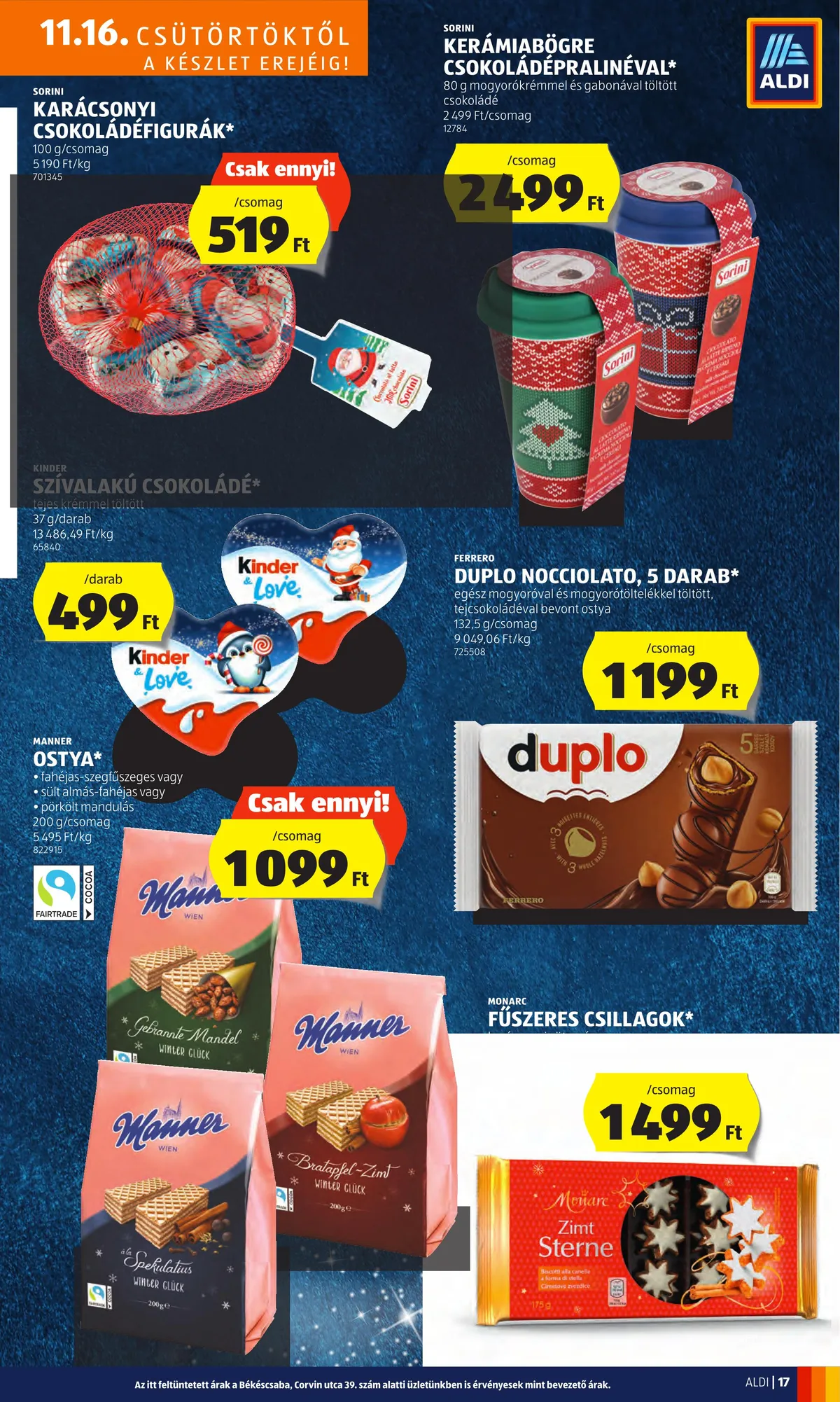 Aldi akciós újság 11.16–11.22 – 21. oldal