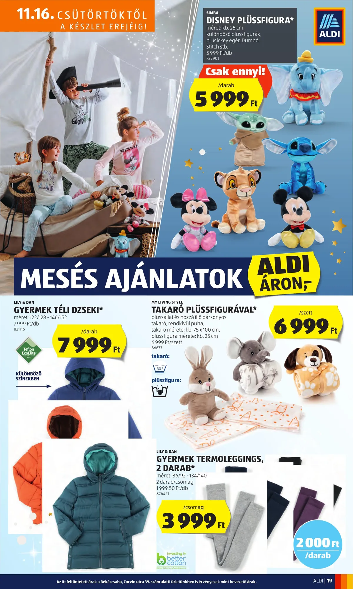 Aldi akciós újság 11.16–11.22 – 23. oldal