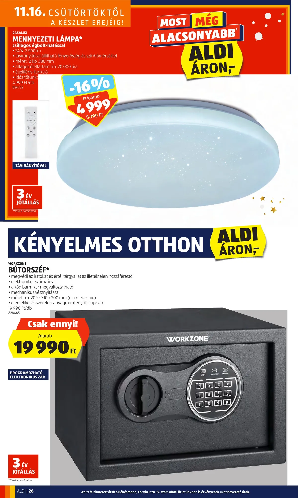 Aldi akciós újság 11.16–11.22 – 30. oldal