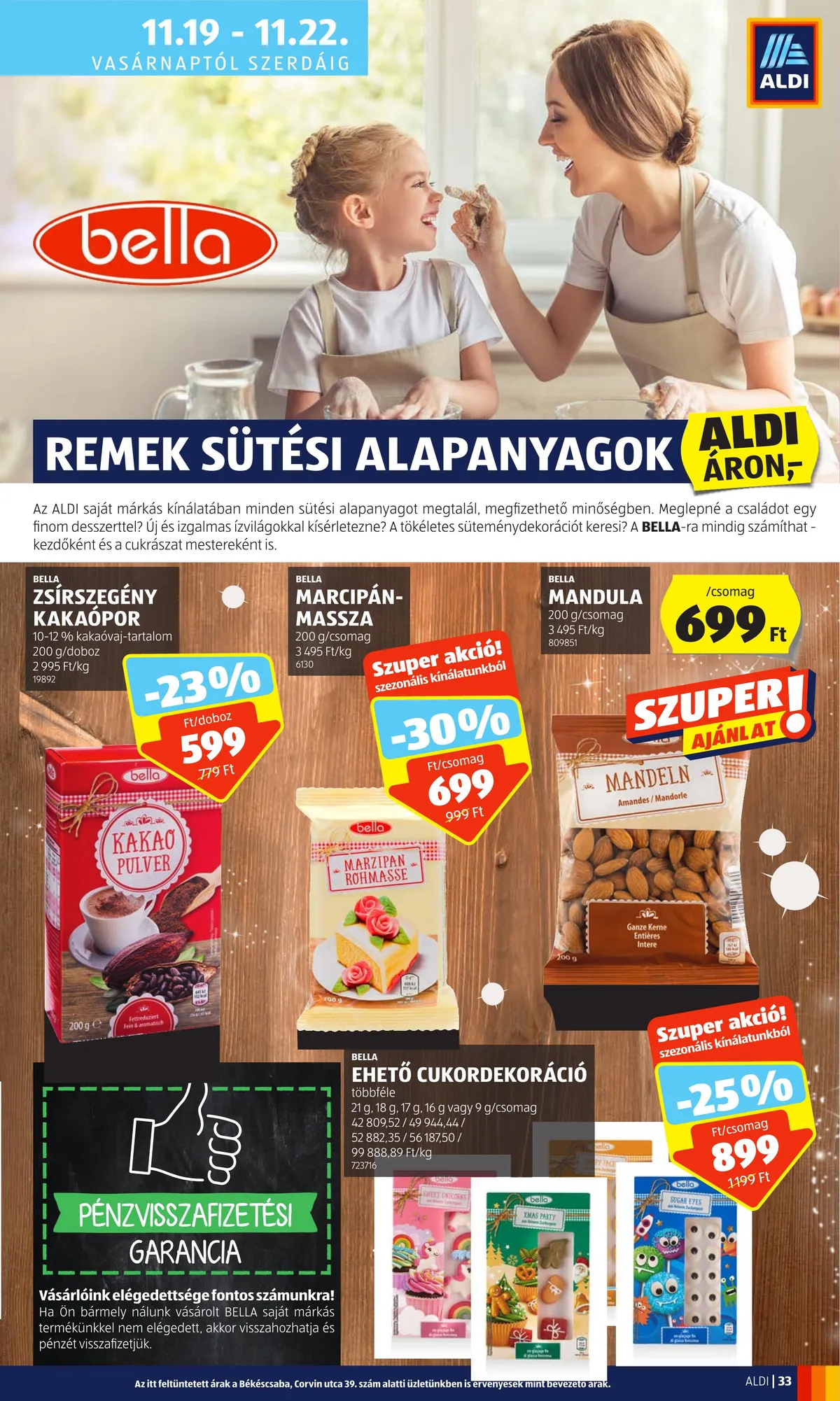 Aldi akciós újság 11.16–11.22 – 39. oldal