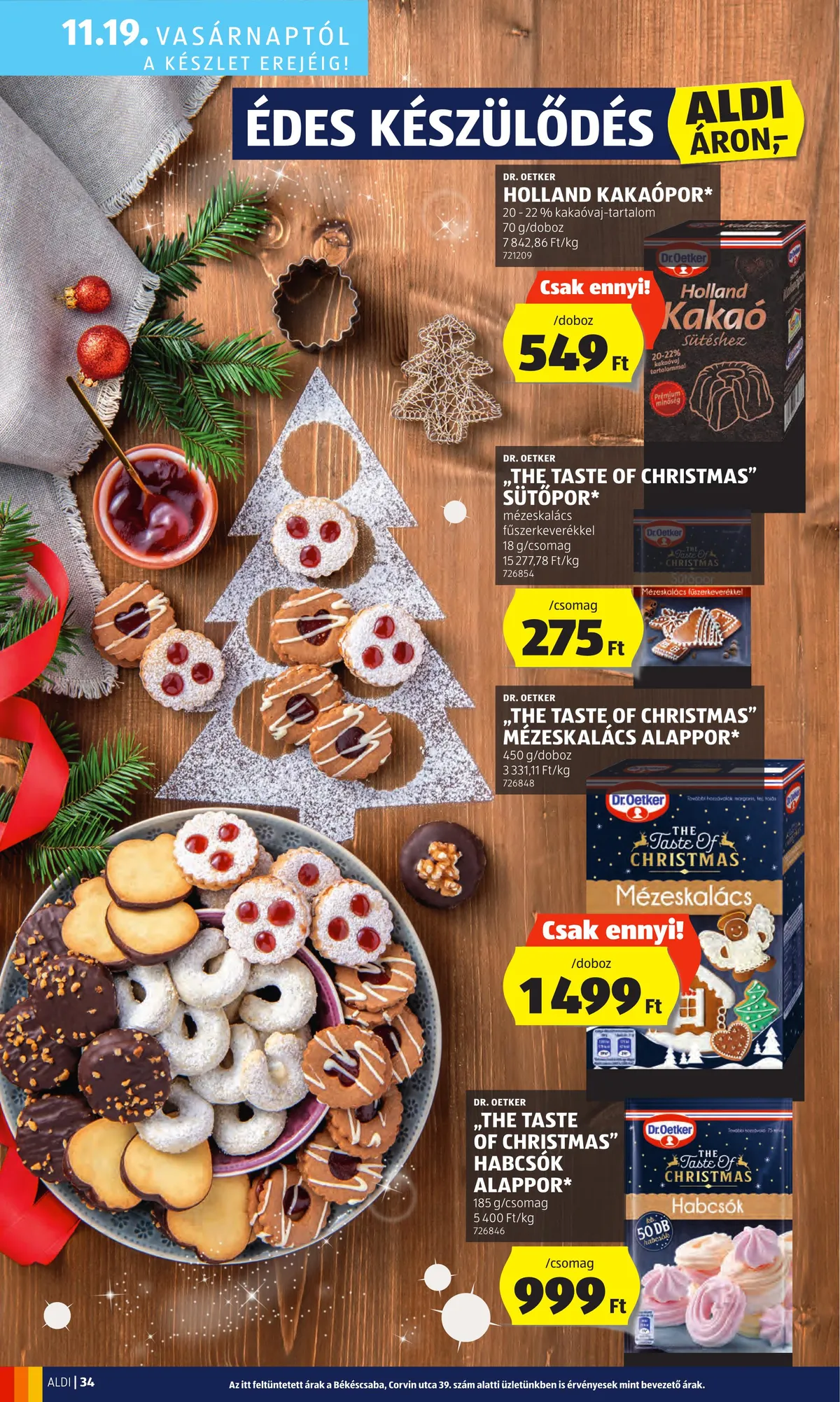 Aldi akciós újság 11.16–11.22 – 40. oldal