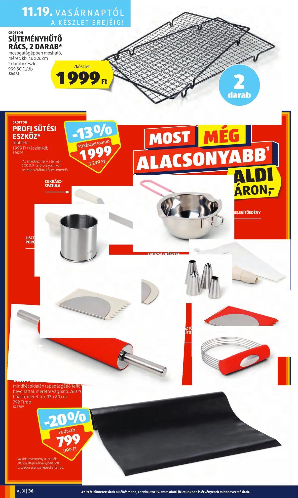 Aldi akciós újság 11.16–11.22 – 42. oldal
