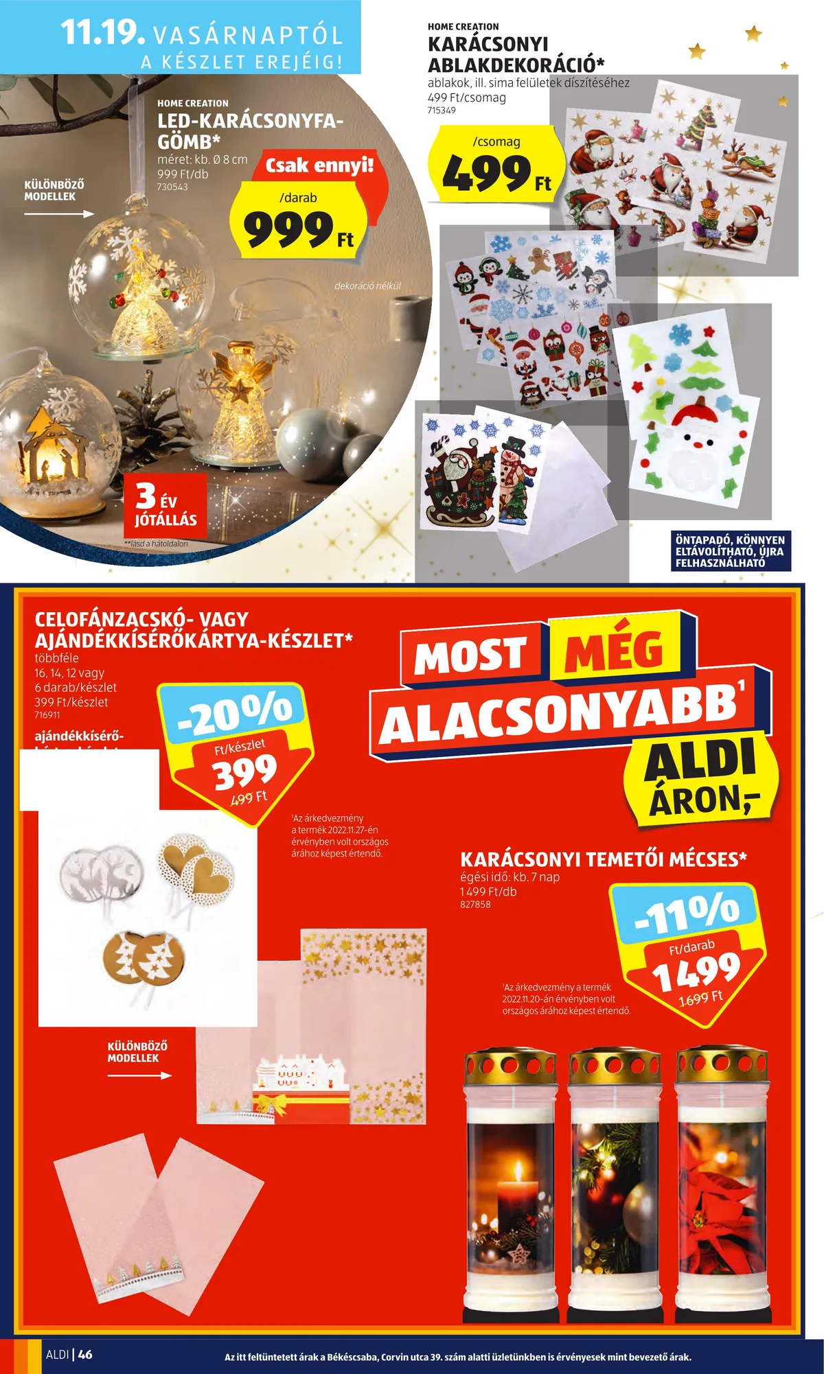 Aldi akciós újság 11.16–11.22 – 52. oldal