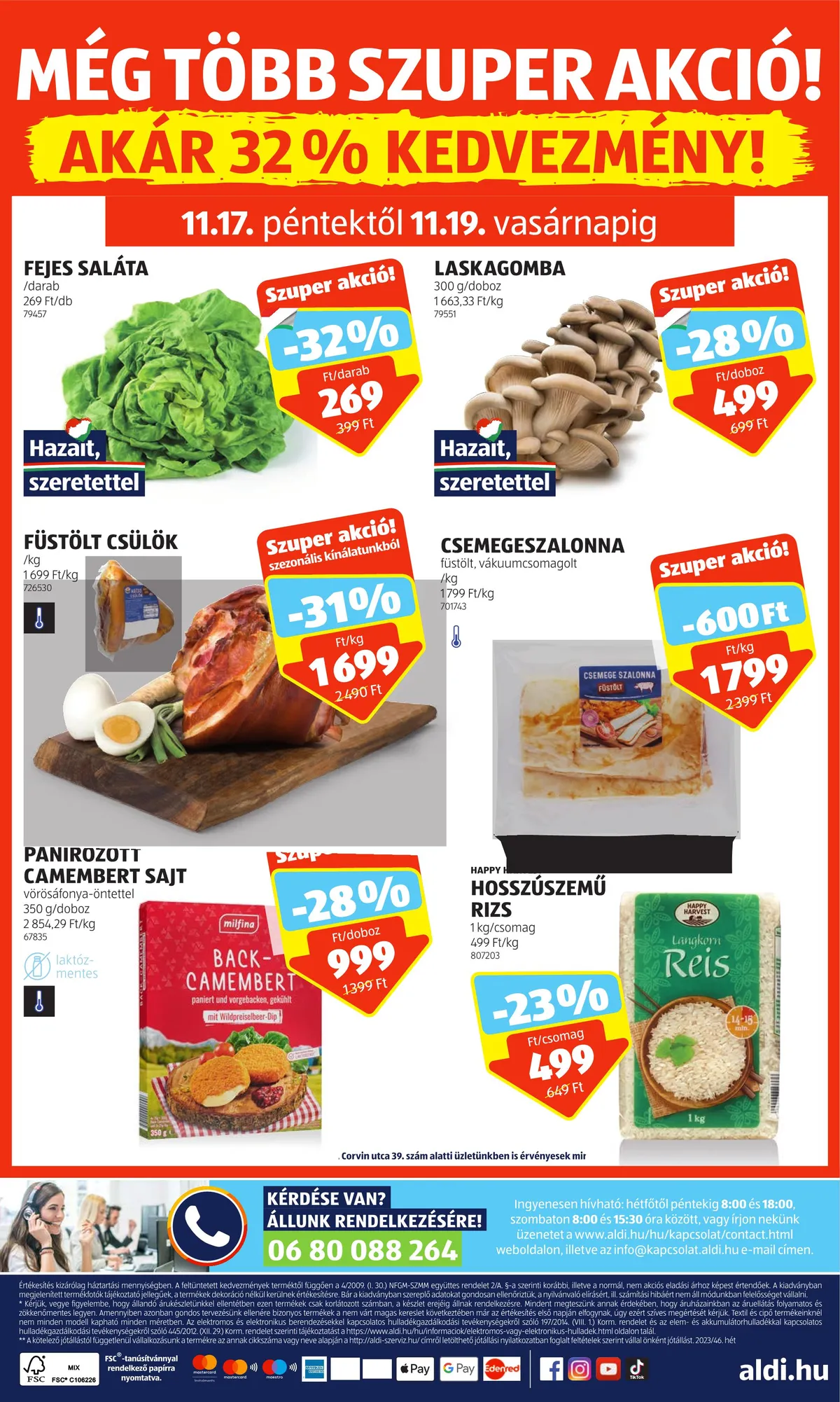 Aldi akciós újság 11.16–11.22 – 56. oldal