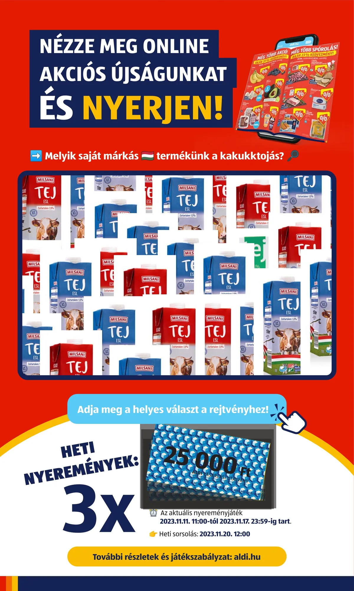Aldi akciós újság 11.16–11.22 – 6. oldal