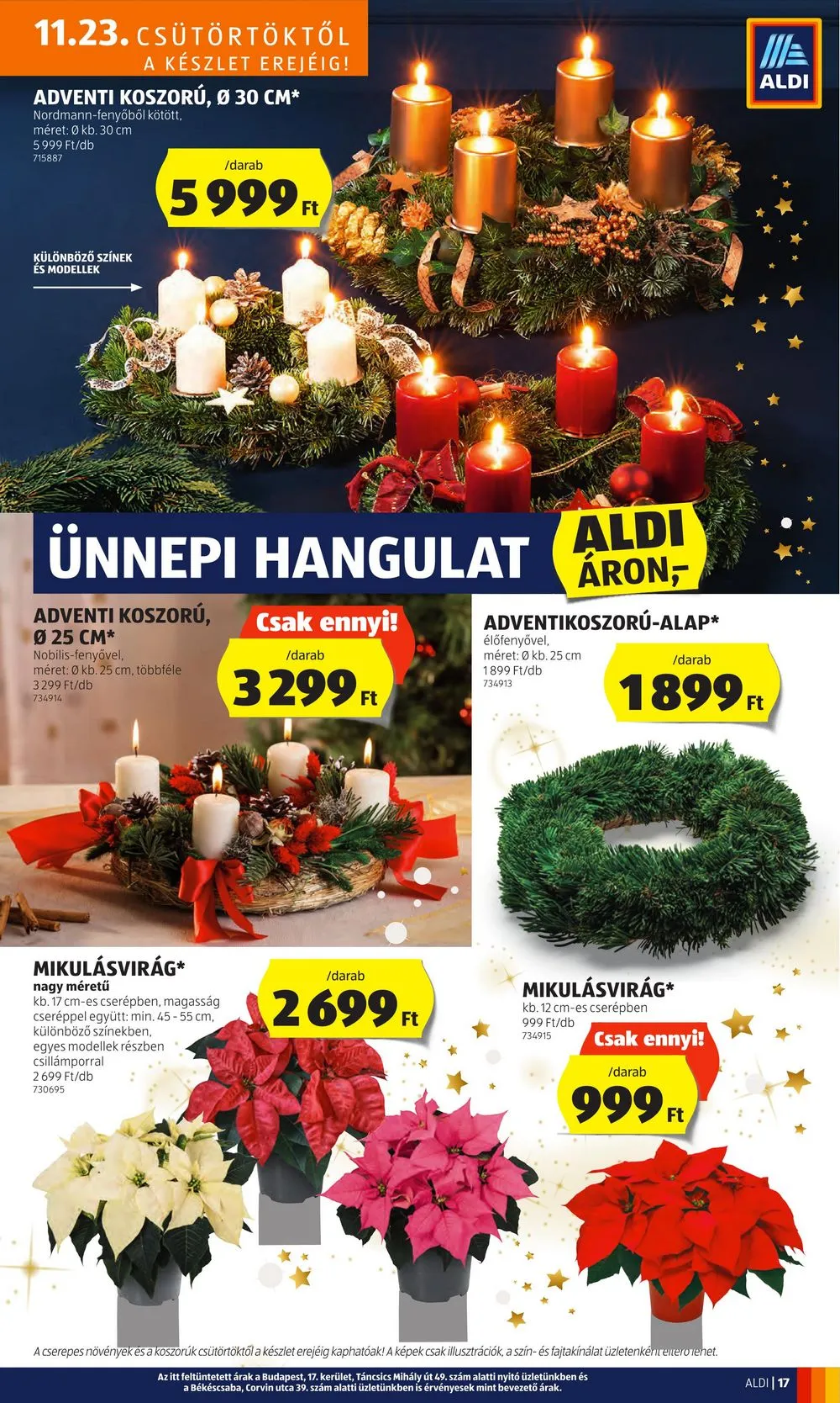 Aldi akciós újság 11.23–11.29 – 19. oldal