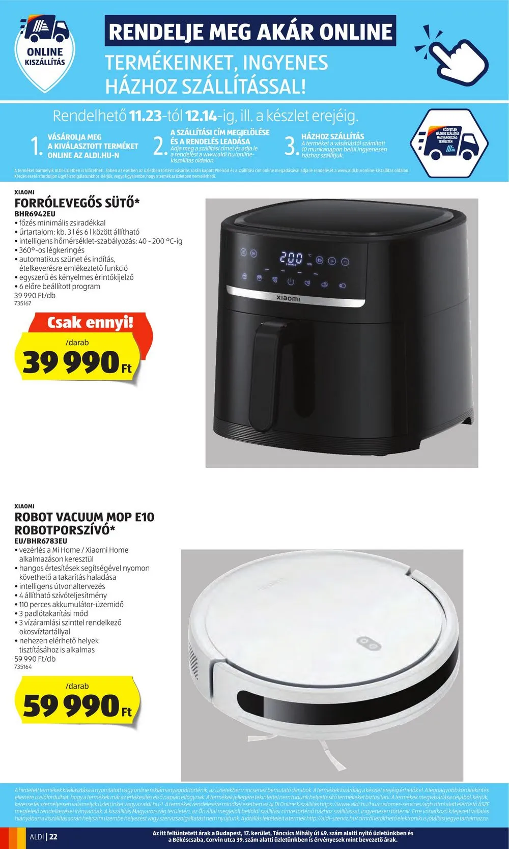 Aldi akciós újság 11.23–11.29 – 26. oldal