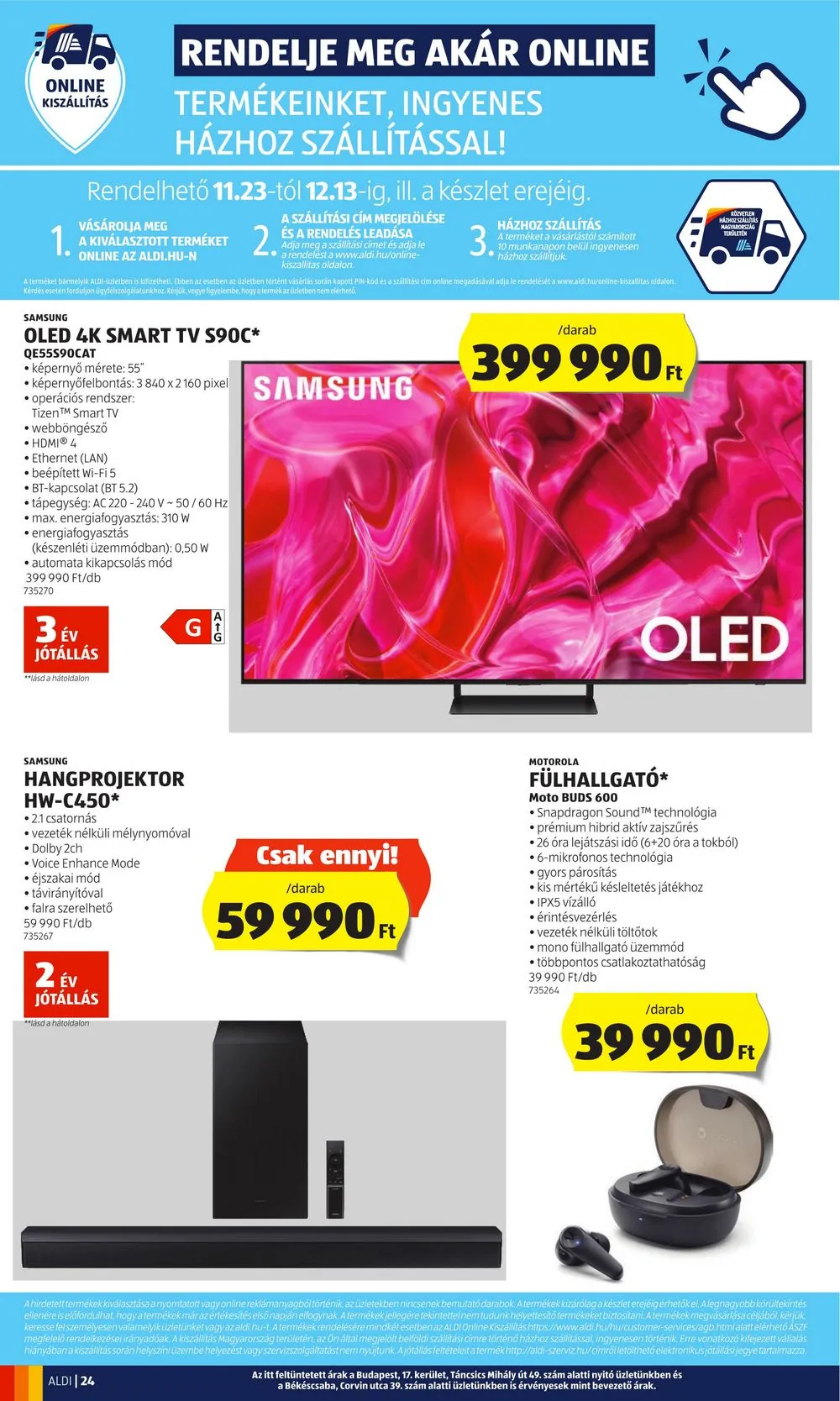 Aldi akciós újság 11.23–11.29 – 28. oldal