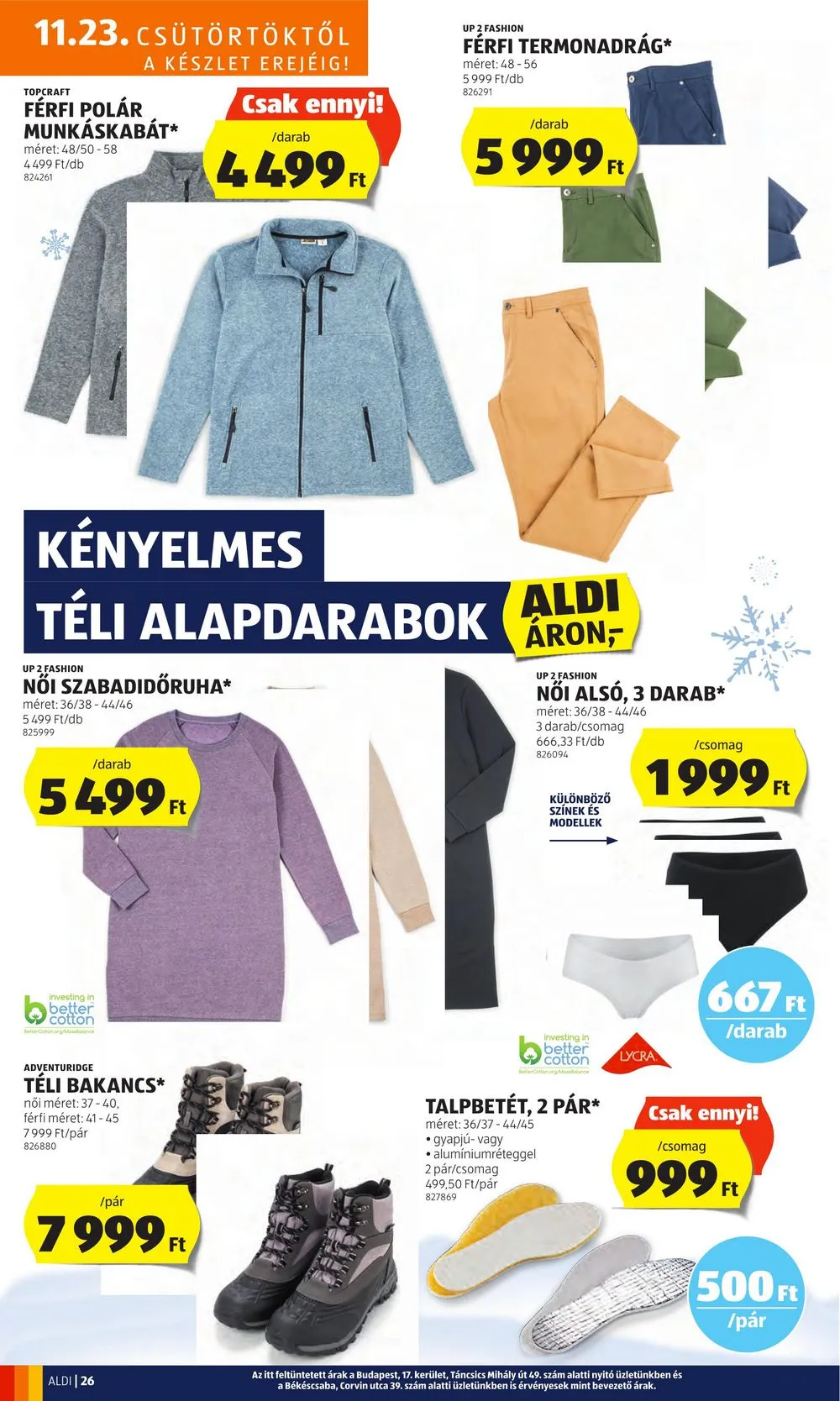 Aldi akciós újság 11.23–11.29 – 30. oldal