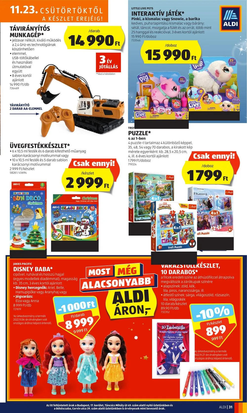 Aldi akciós újság 11.23–11.29 – 35. oldal