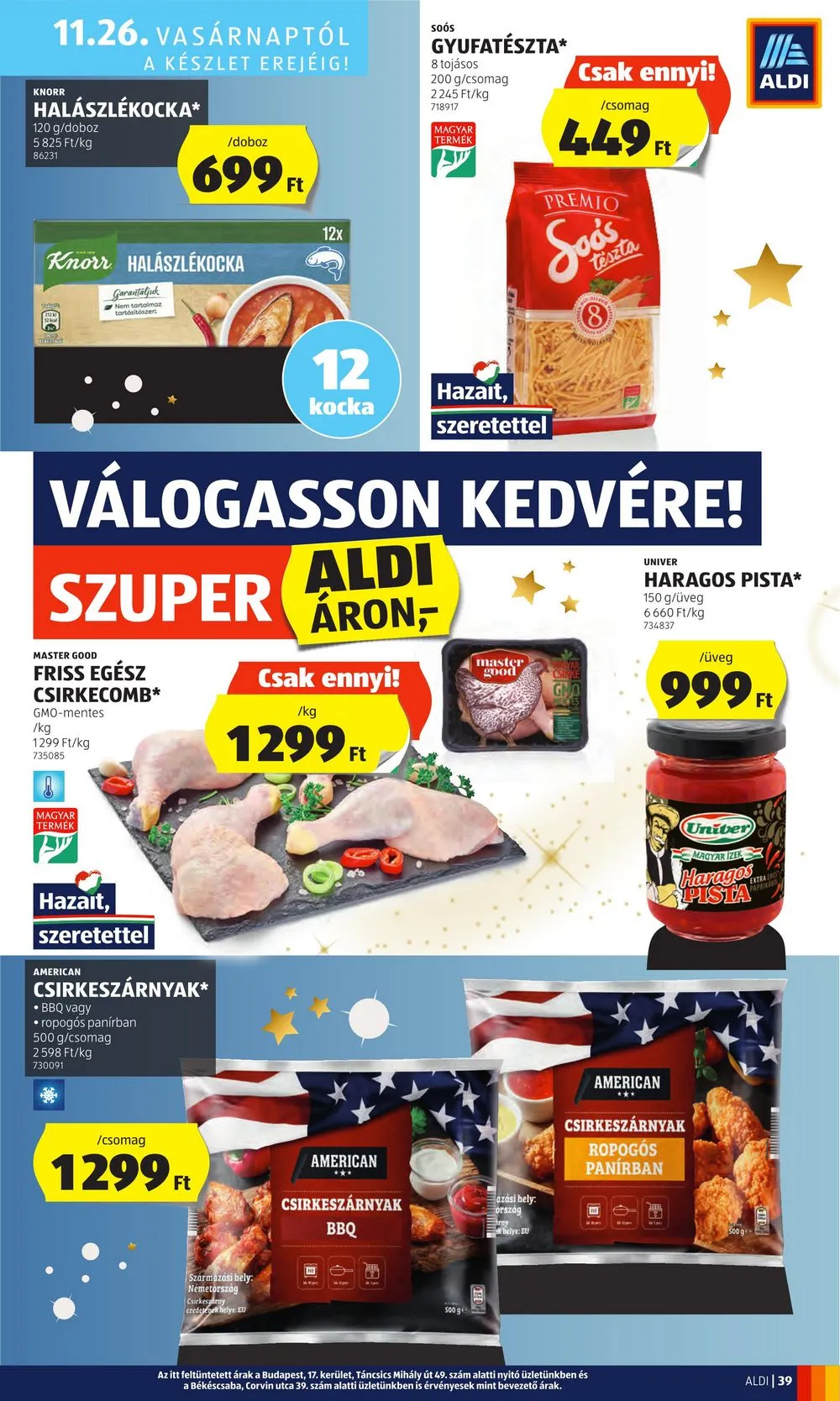 Aldi akciós újság 11.23–11.29 – 45. oldal