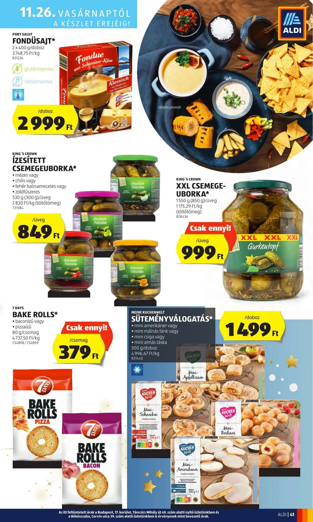 Aldi akciós újság 11.23–11.29 – 47. oldal