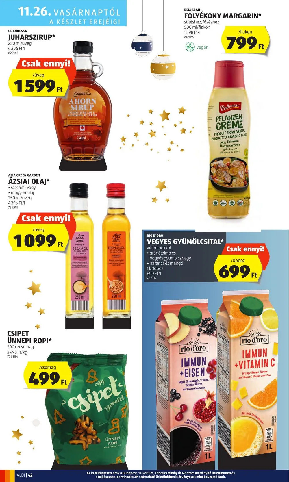 Aldi akciós újság 11.23–11.29 – 48. oldal