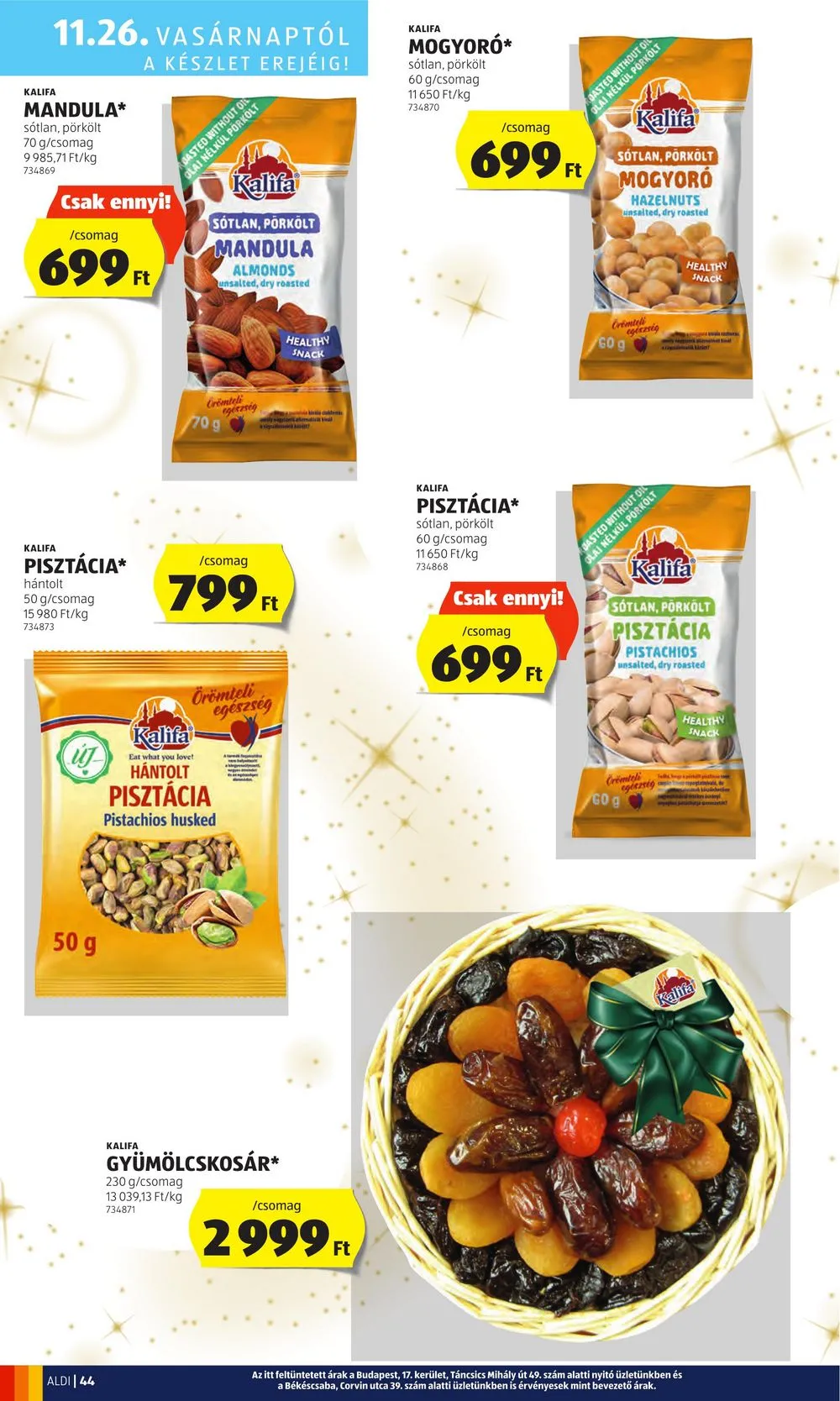Aldi akciós újság 11.23–11.29 – 50. oldal