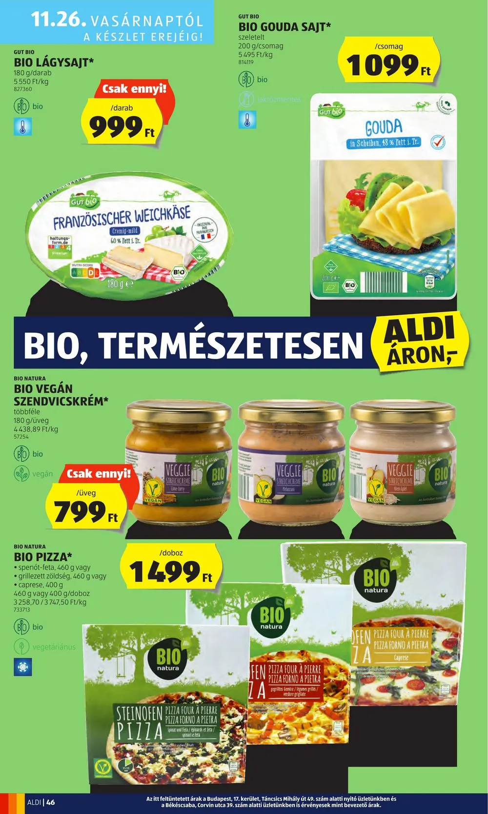 Aldi akciós újság 11.23–11.29 – 52. oldal