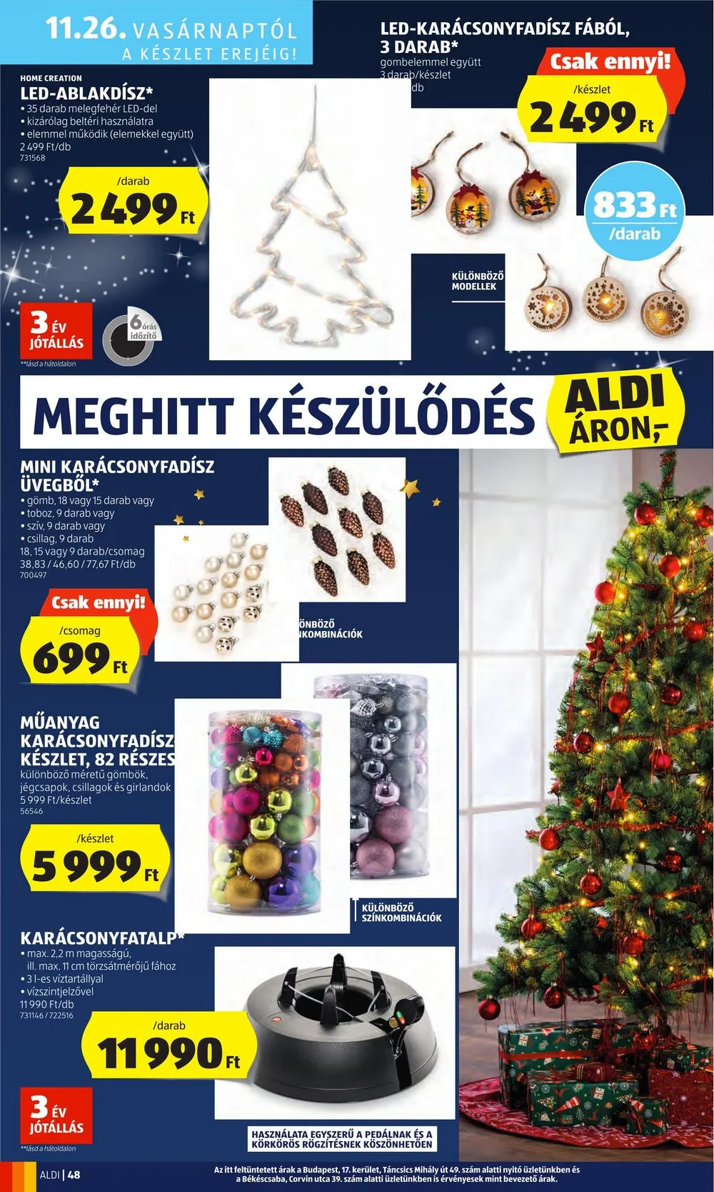 Aldi akciós újság 11.23–11.29 – 54. oldal