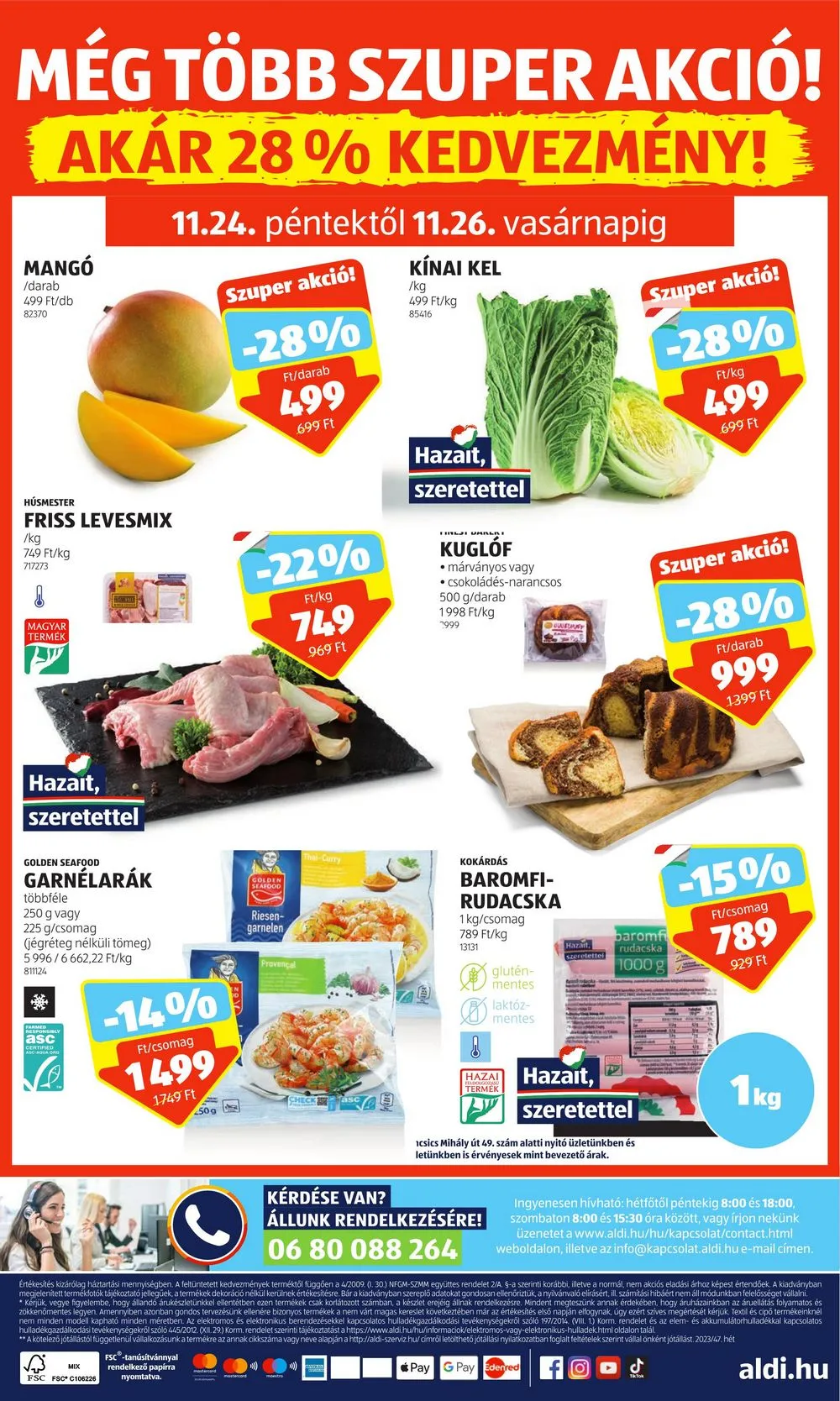 Aldi akciós újság 11.23–11.29 – 64. oldal