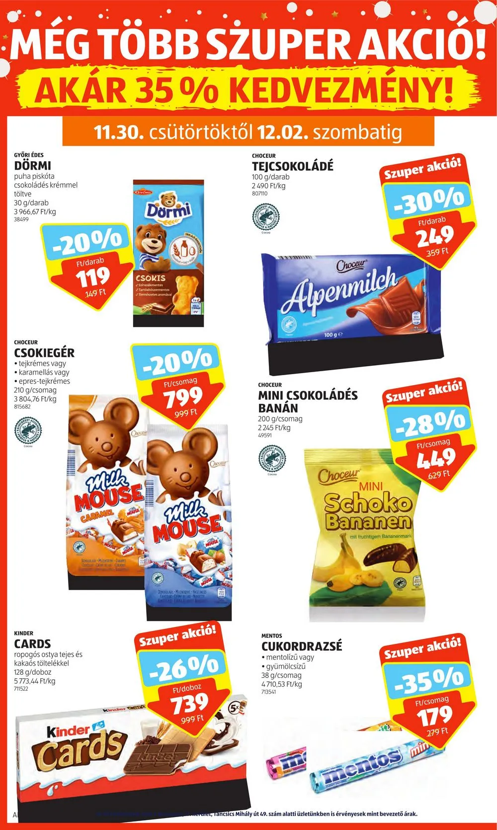 Aldi akciós újság 11.30–12.06 – 10. oldal