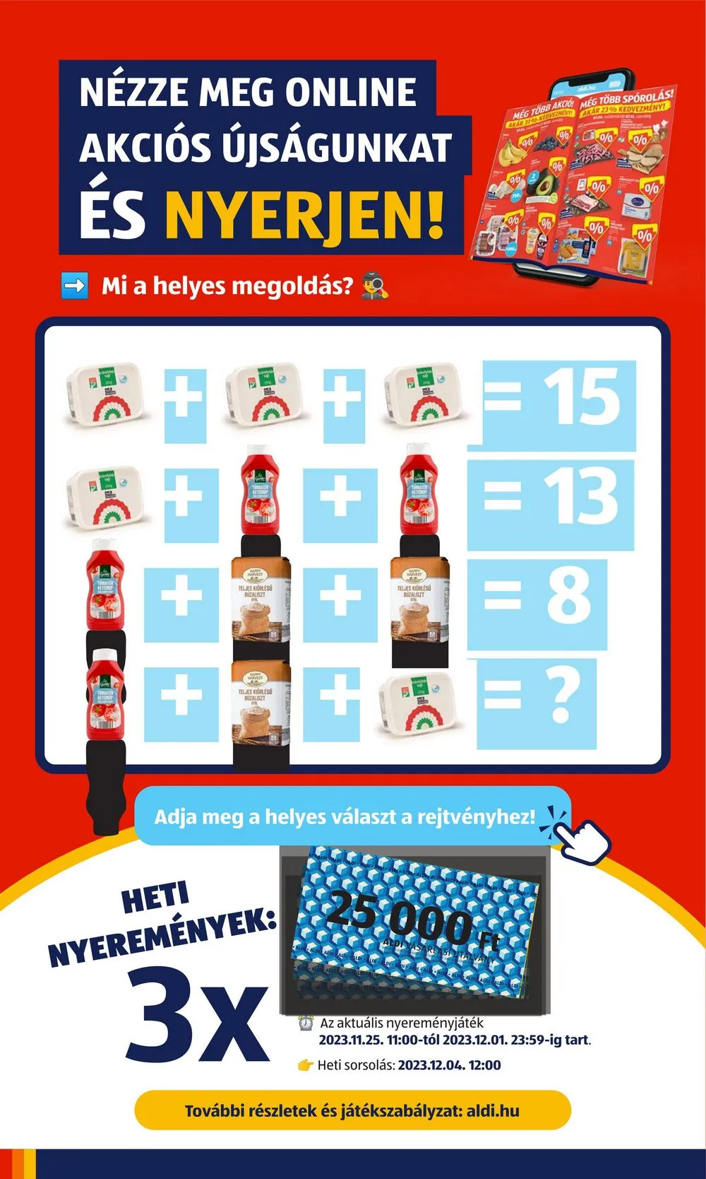 Aldi akciós újság 11.30–12.06 – 12. oldal
