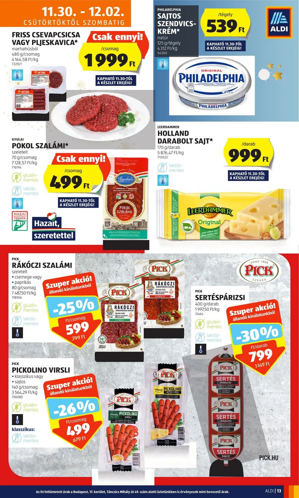 Aldi akciós újság 11.30–12.06 – 15. oldal