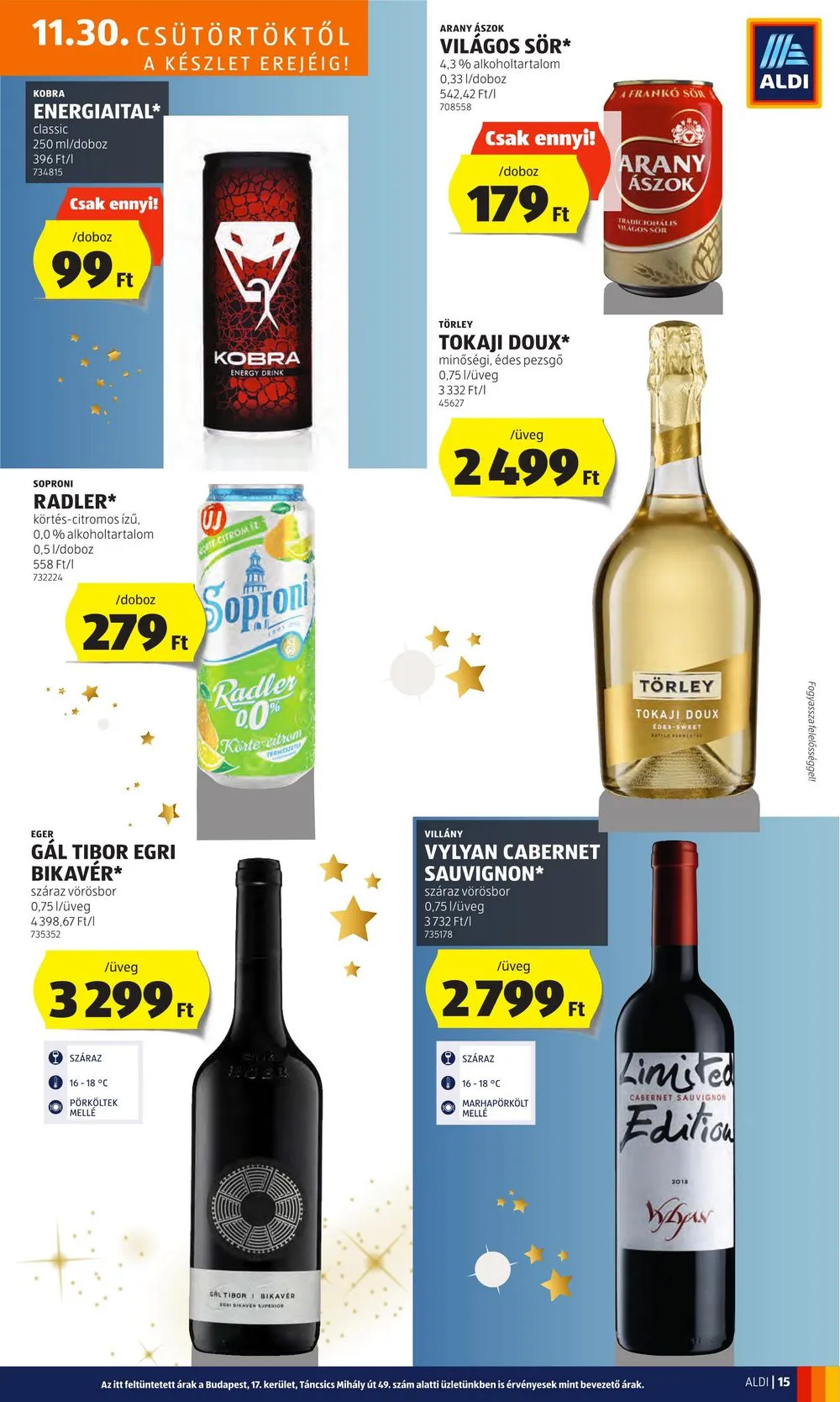 Aldi akciós újság 11.30–12.06 – 17. oldal