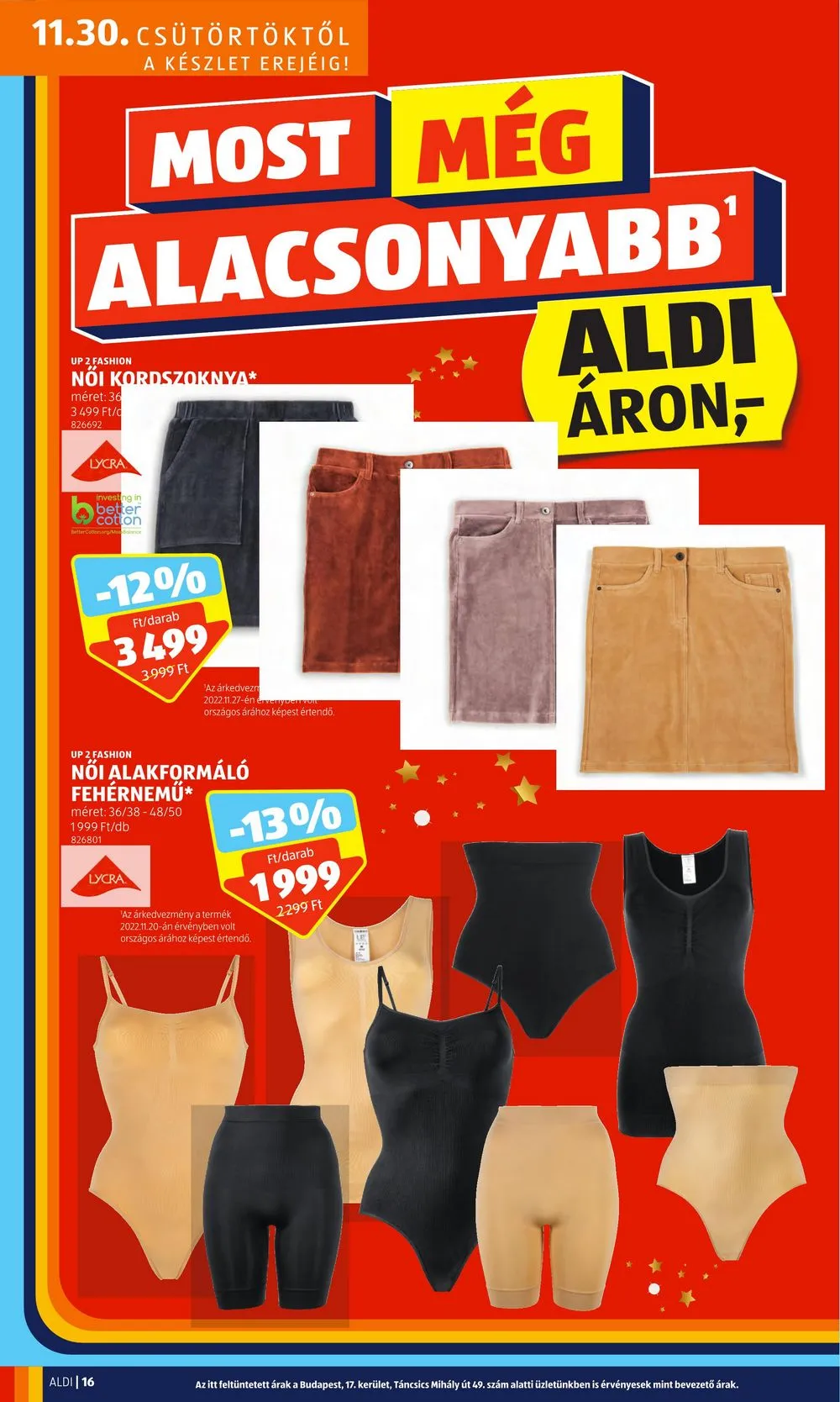 Aldi akciós újság 11.30–12.06 – 18. oldal